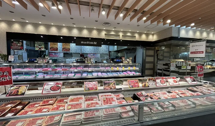 肉の竹田屋 京都ファミリー店 店内