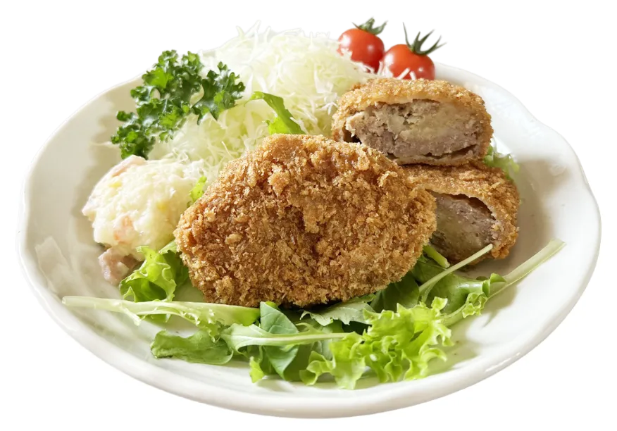 竹田屋のミンチカツ